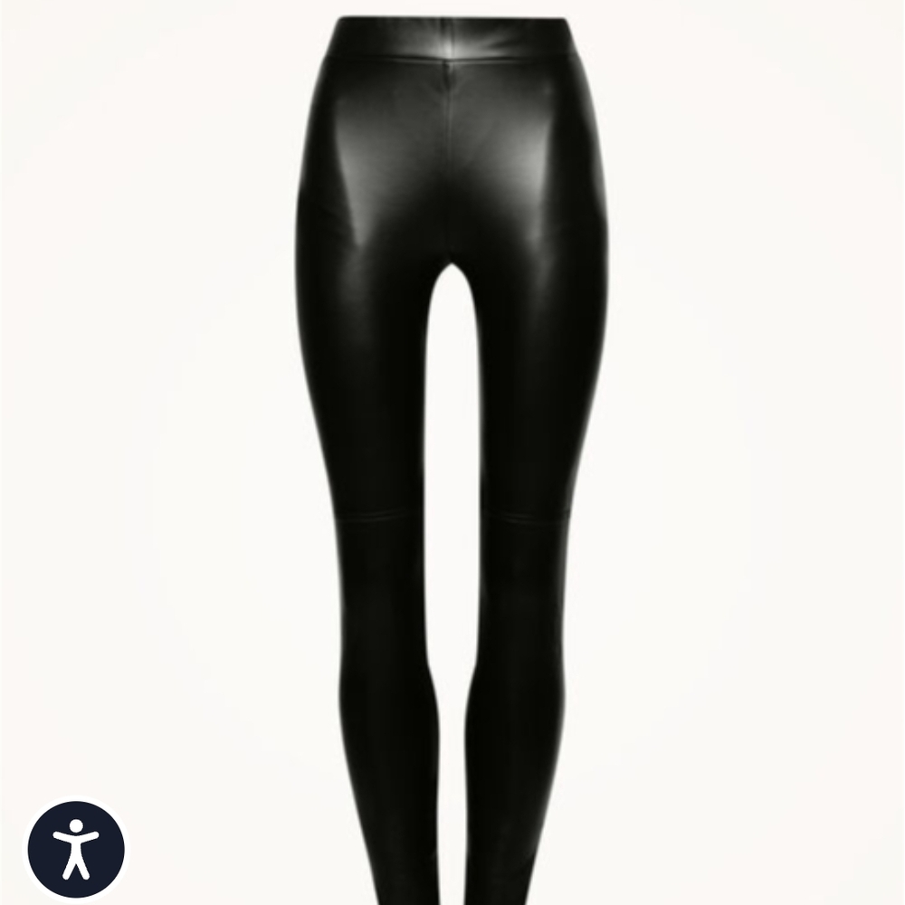 Wolford Black Estella Leggings - Picture 6 of 7